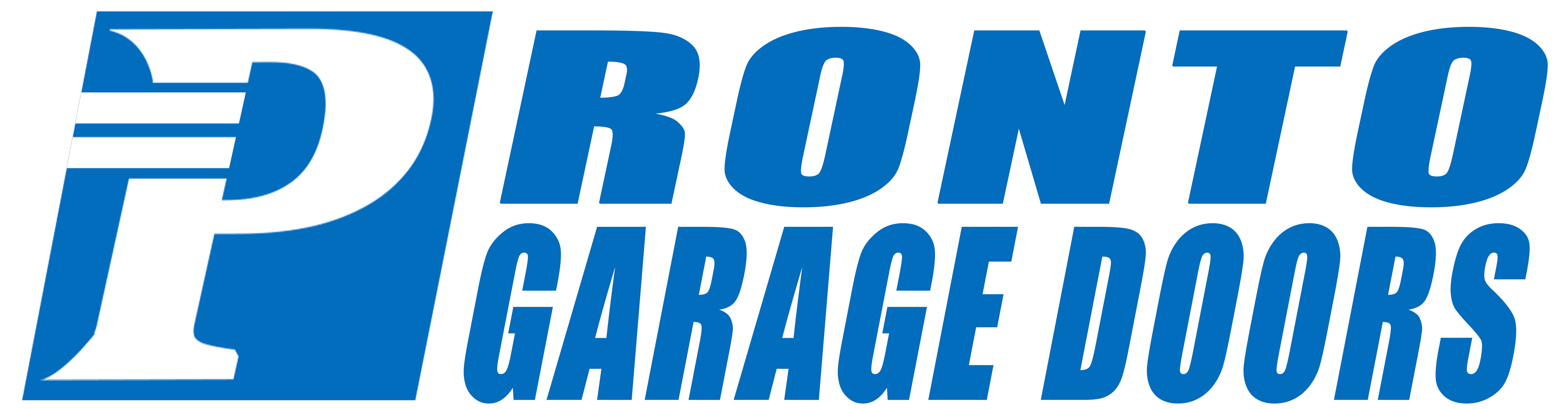 Pronto Garage Doors LLC Logo