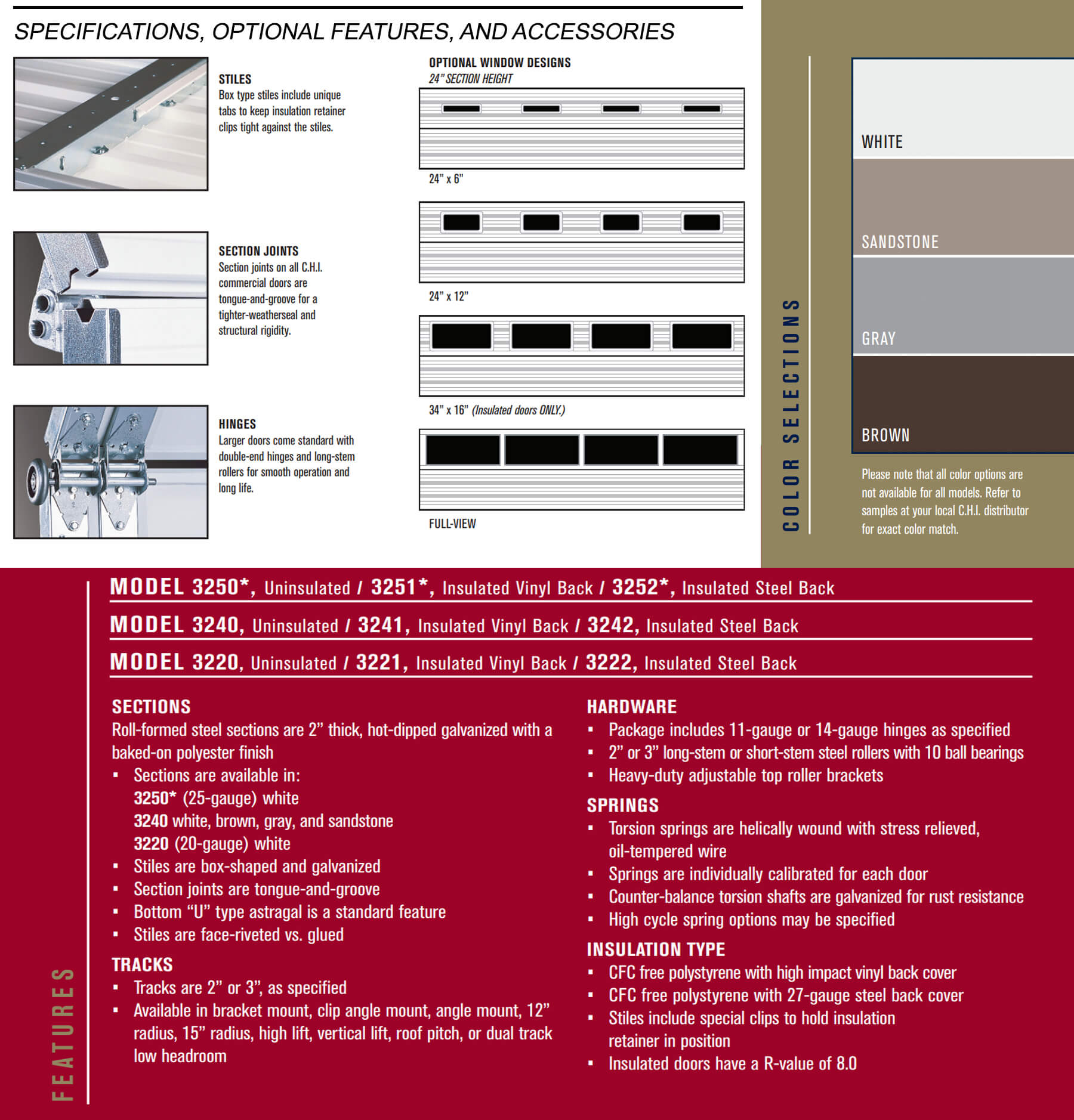 Ribbed Steel Garage Door Features