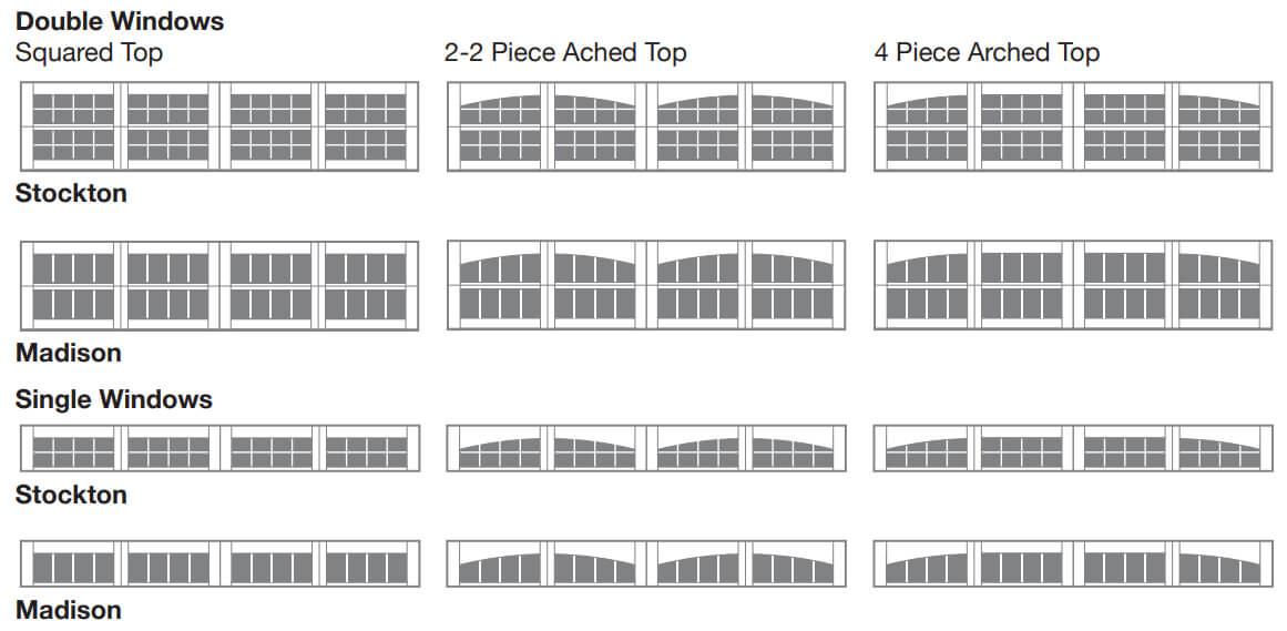 Raised Panel Window Options