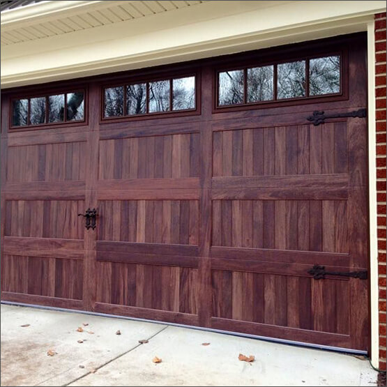 Stamped Carriage House Dark Oak